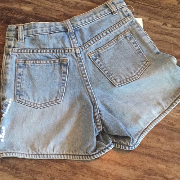 GAP JEAN SHORTS W/ADJUSTABLE WAIST Size 10 Slim - Picture 5 of 8